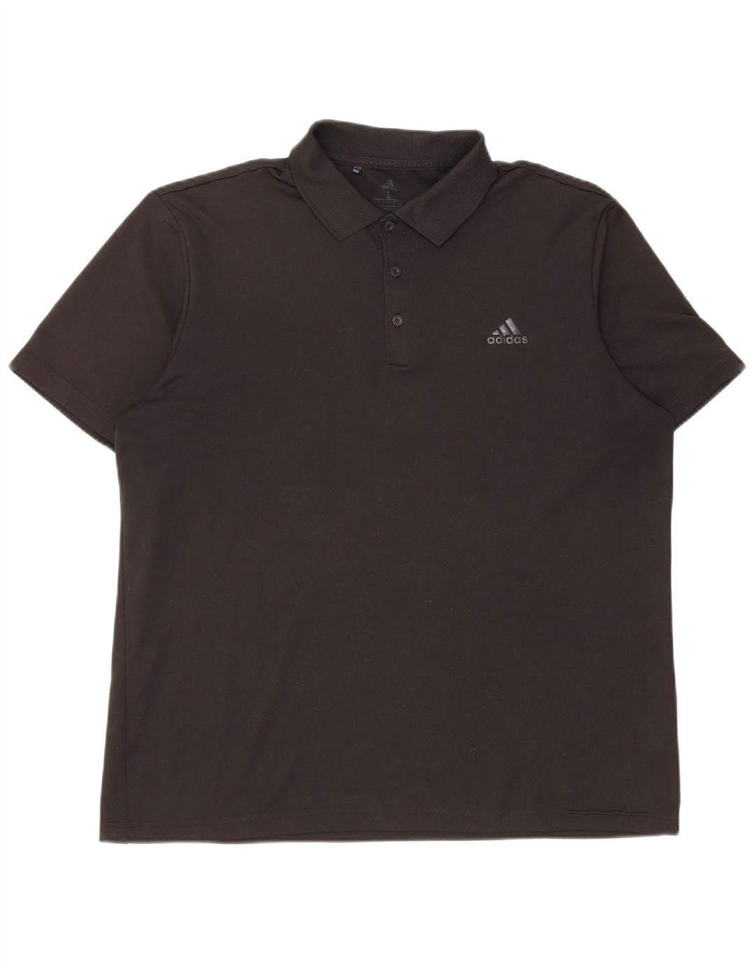 Adidas Polo shirt til mænd, stor sort