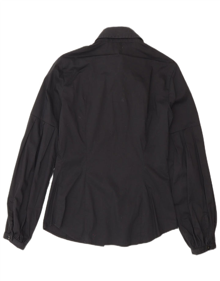 Benetton Dameskjorte UK 12 Medium Sort