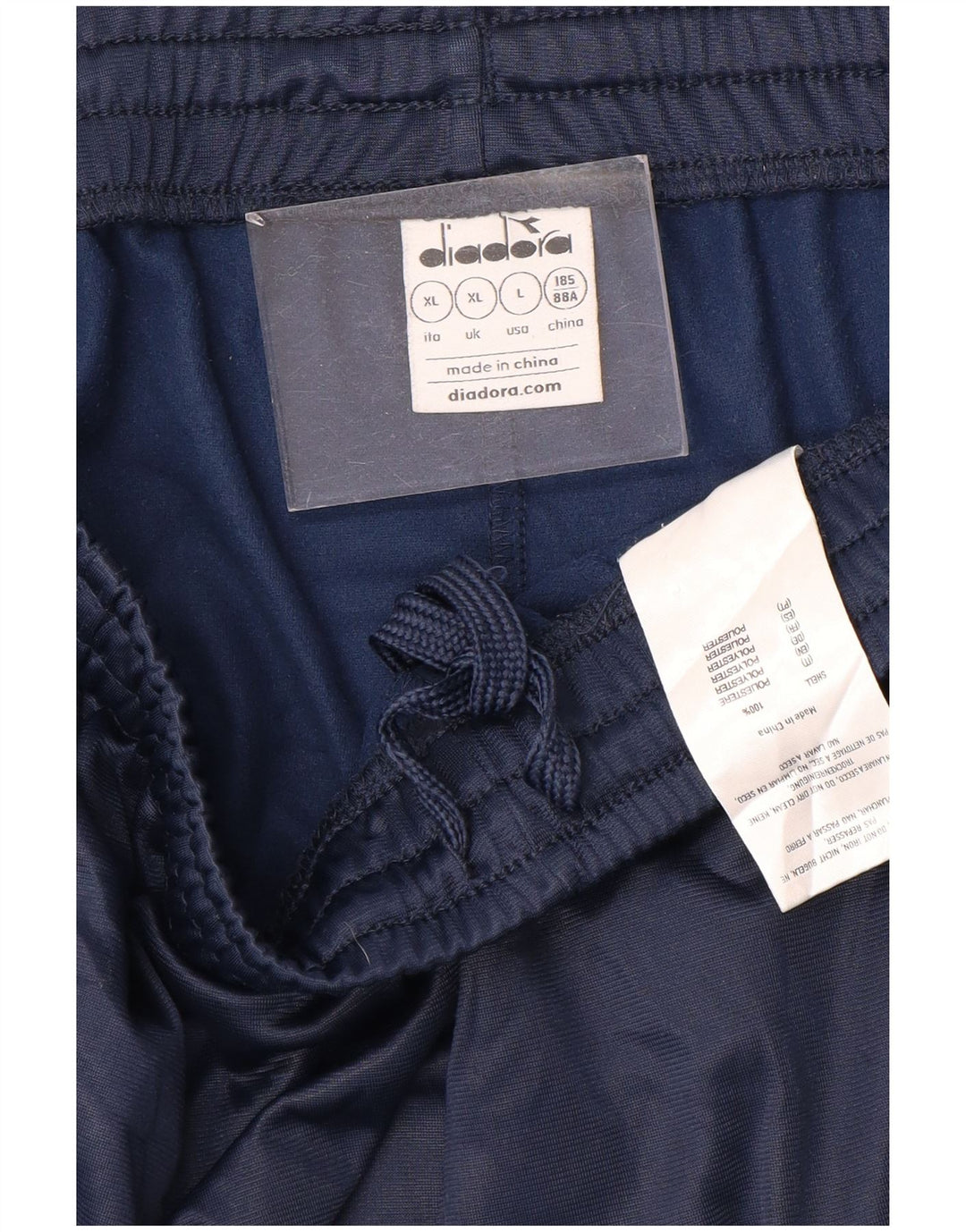 DIADORA Træningsdragt til mænd Joggers XL Marineblå Polyester