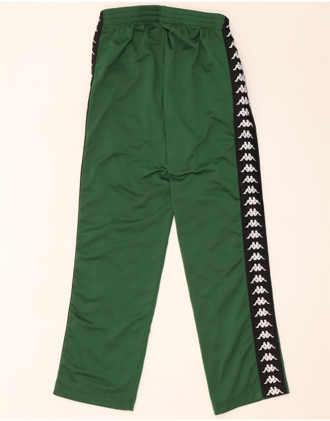 Kappa Herre grafisk træningsdragt Bukser Medium Grøn Colourblock Polyester