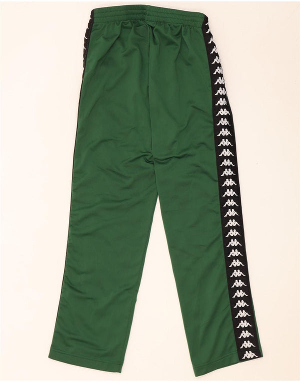 Kappa Herre grafisk træningsdragt Bukser Medium Grøn Colourblock Polyester