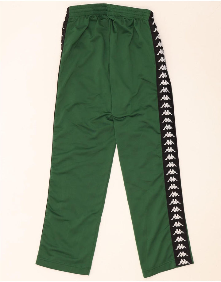 Kappa Herre grafisk træningsdragt Bukser Medium Grøn Colourblock Polyester
