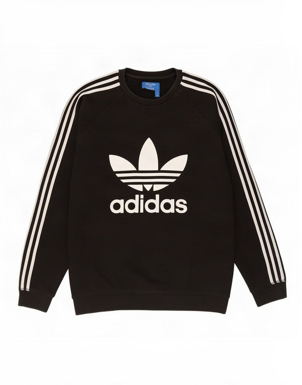 Adidas Graphic Sweatshirt Jumper XL Sort bomuld