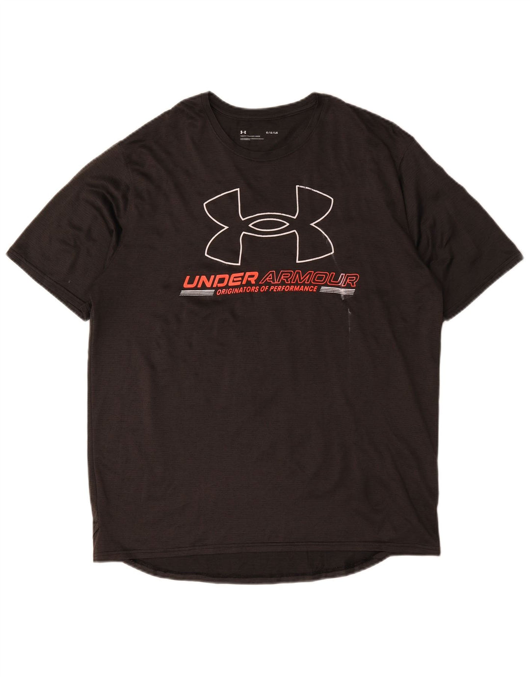 Under Armour Herre Grafisk T-Shirt Top Stor Sort