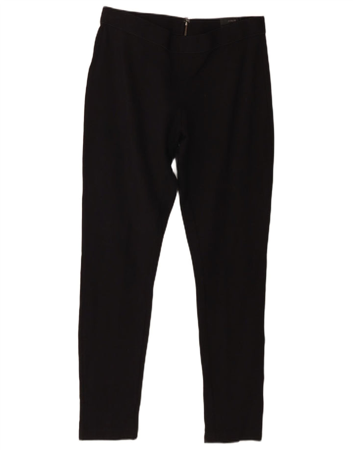 J. Crew Dame Pixie Mid Rise Casual Bukser US 10 Large W28 L27 Sort