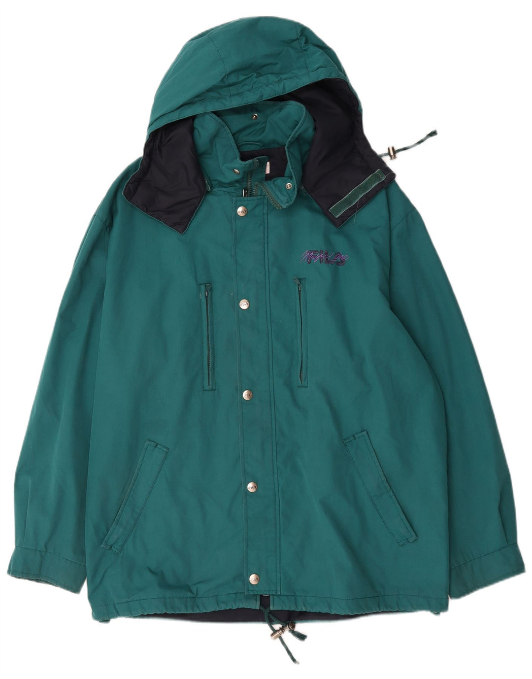 Fila Herre Hooded Parka Jacket IT 52 2XL Grøn