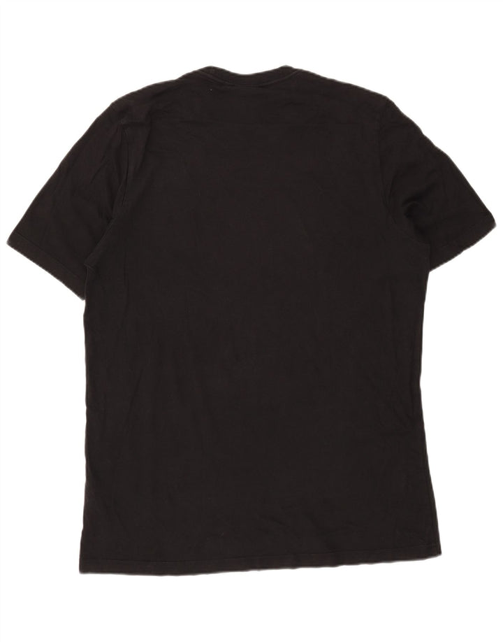 Adidas Herre T-Shirt Top Stor Sort Bomuld