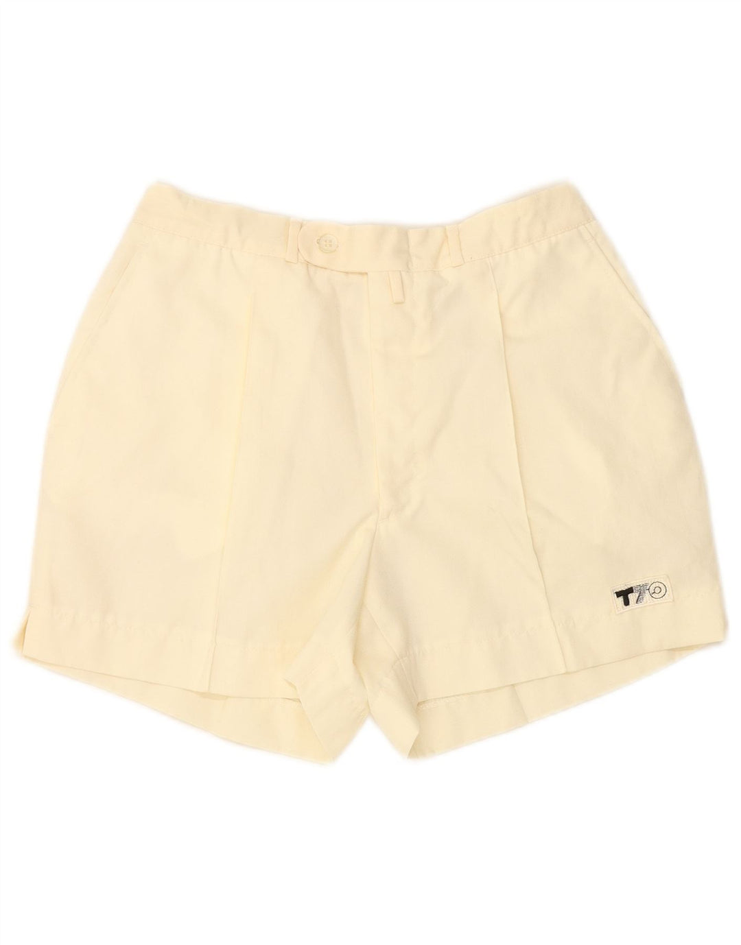 VINTAGE Chino Shorts til kvinder W26 Small Off White