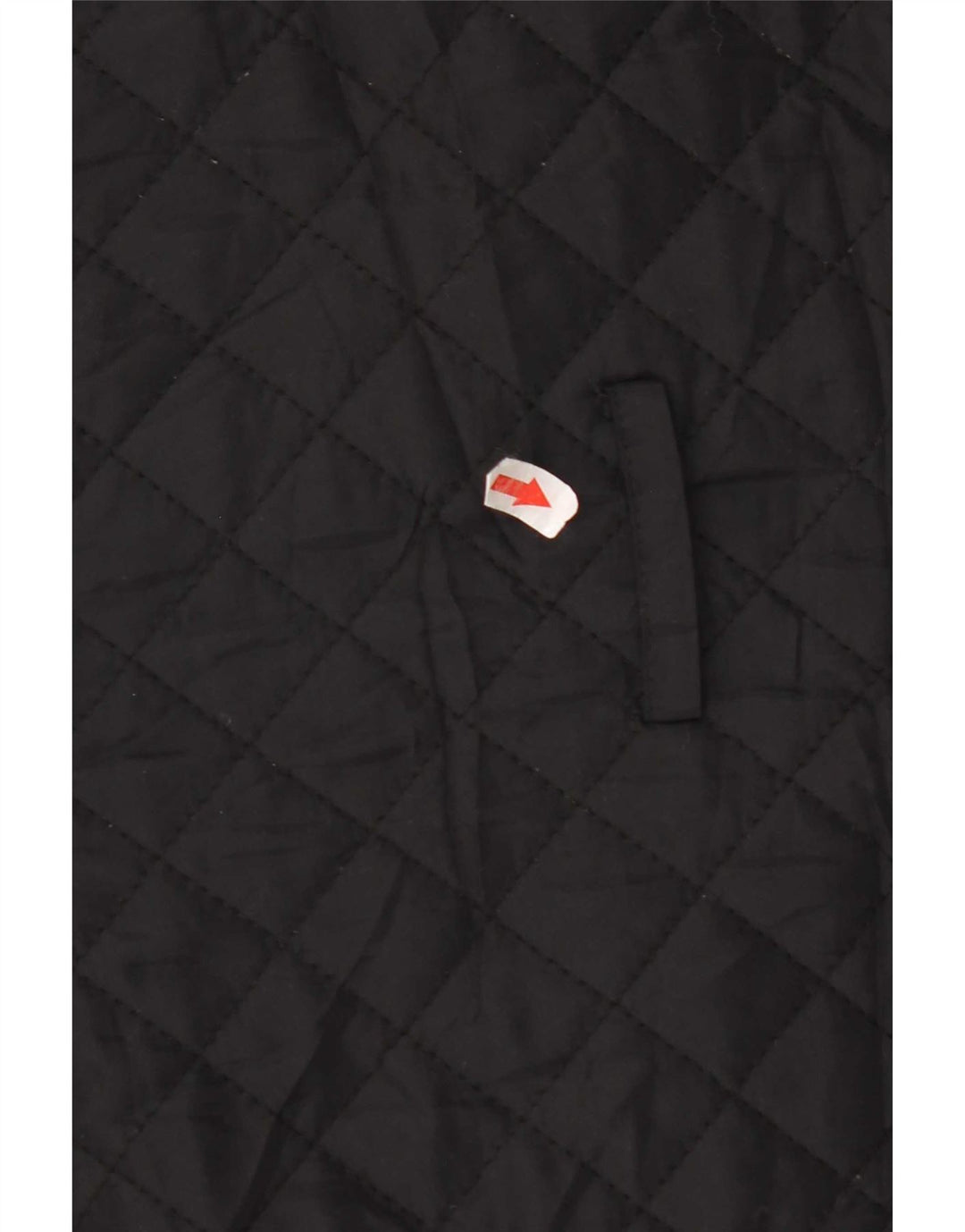 Hobbs Dame Quiltet Windbreaker Coat UK 10 Small Black Nylon