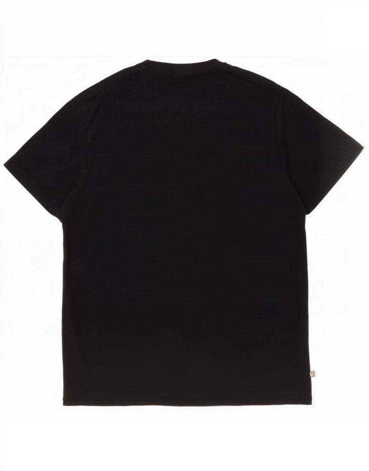 Ted Baker Herre T-Shirt Top Medium Marineblå Bomuld