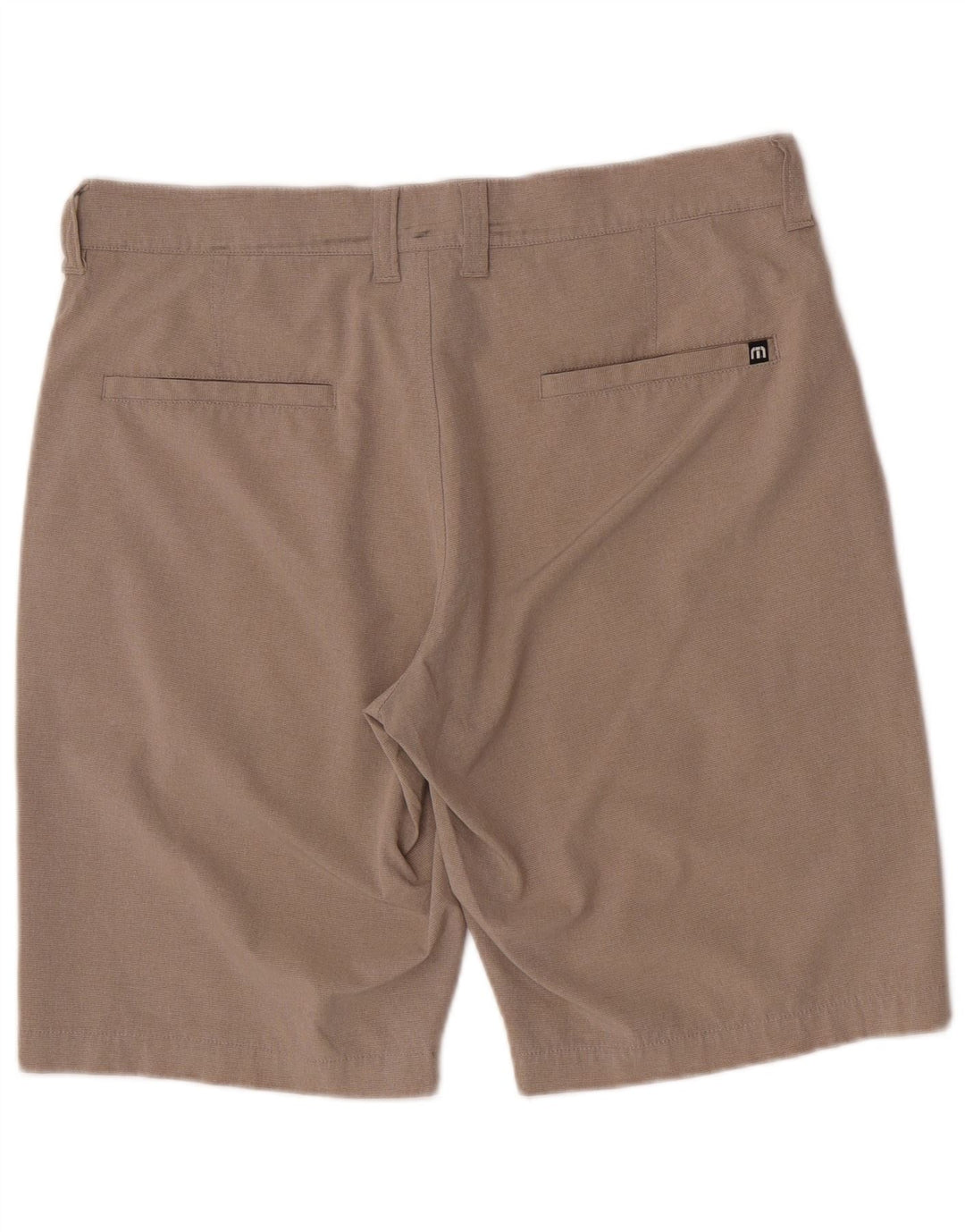 Travis Mathew Herre Regular Fit Chino Shorts W32 Medium Beige Polyester