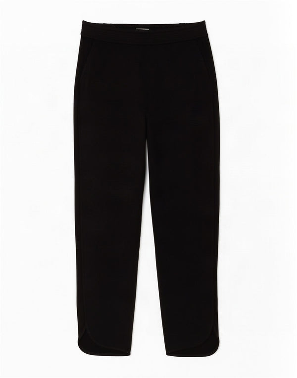 Zara Træningsdragtsbukser til kvinder UK 10 Small Black Viscose
