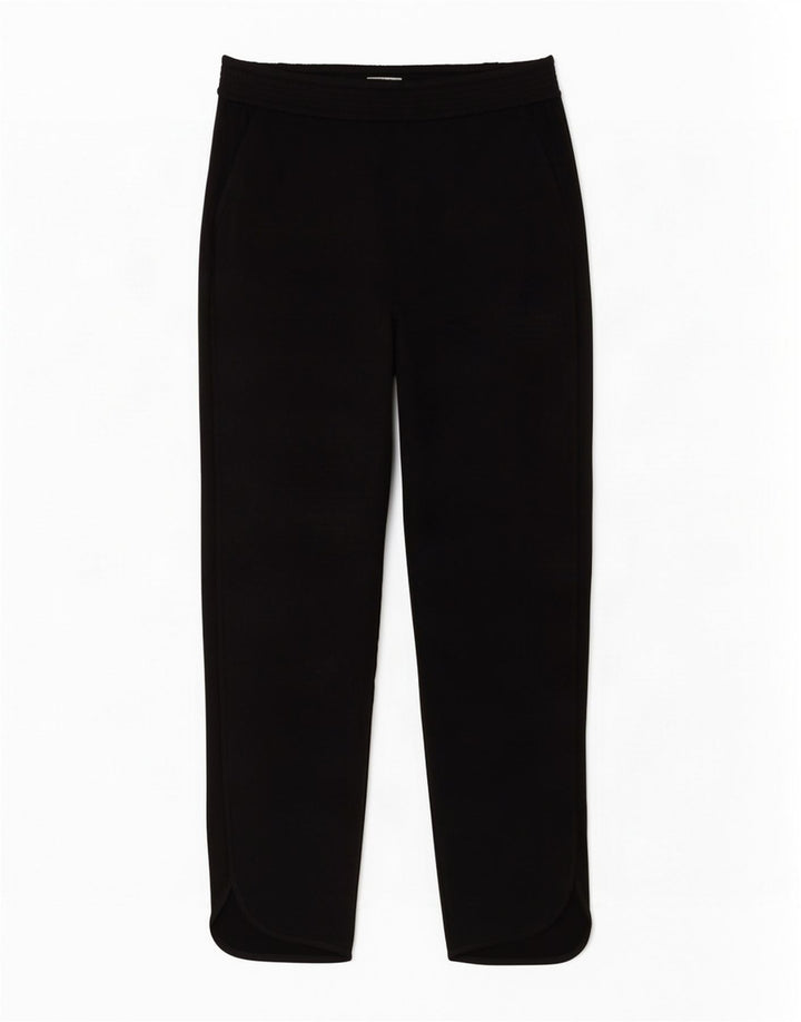Zara Træningsdragtsbukser til kvinder UK 10 Small Black Viscose