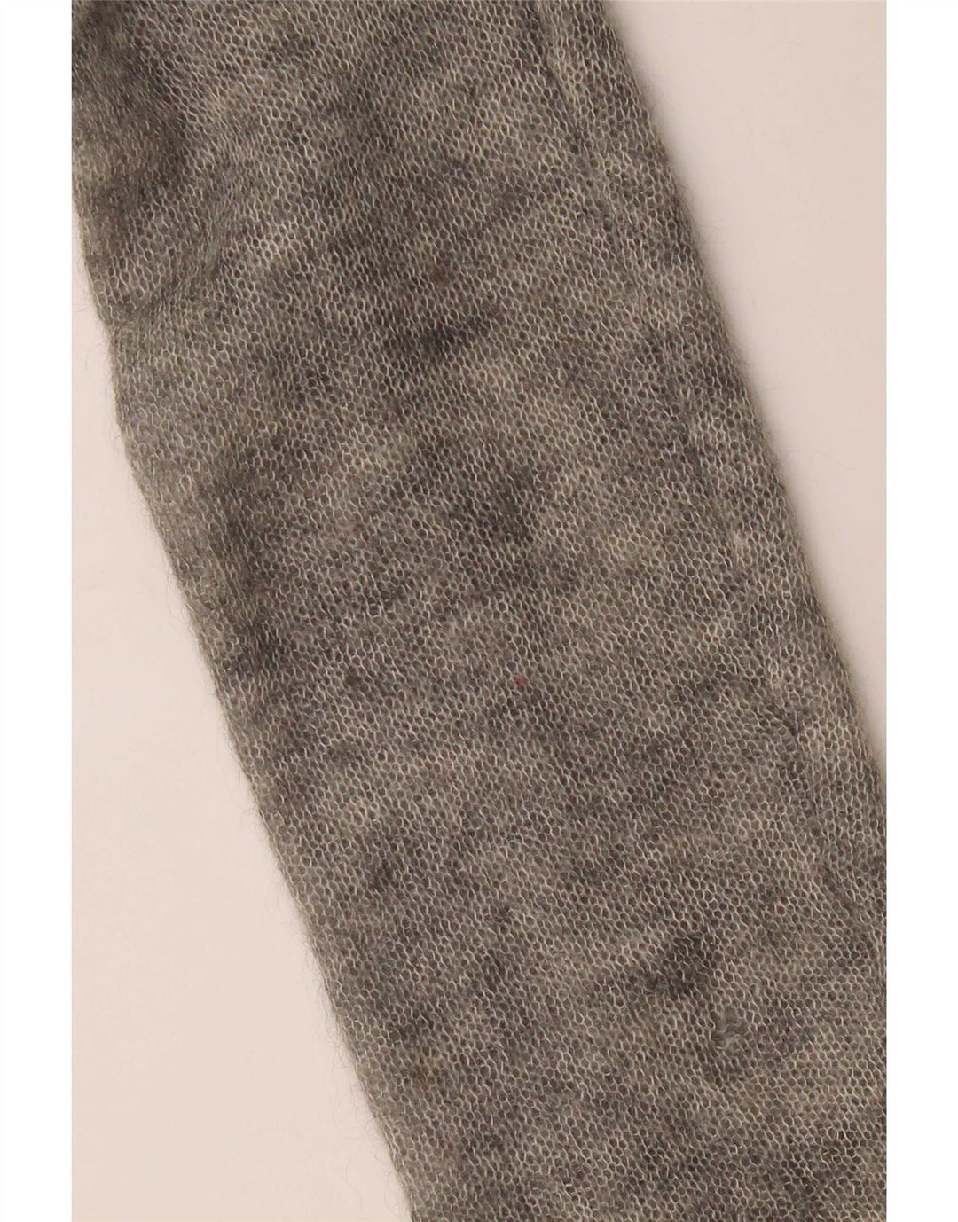 Vintage dame cardigan sweater UK 16 Large Grå Flecked Elastan