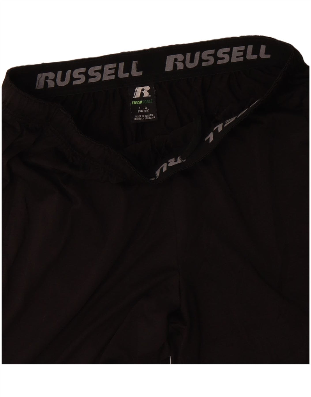 RUSSELL ATHLETIC Sportsshorts til mænd store sorte polyester
