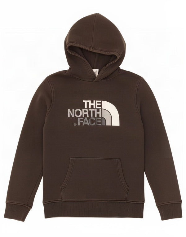 The North Face Boys Grafisk hættetrøje 11-12 år Stor brun bomuld