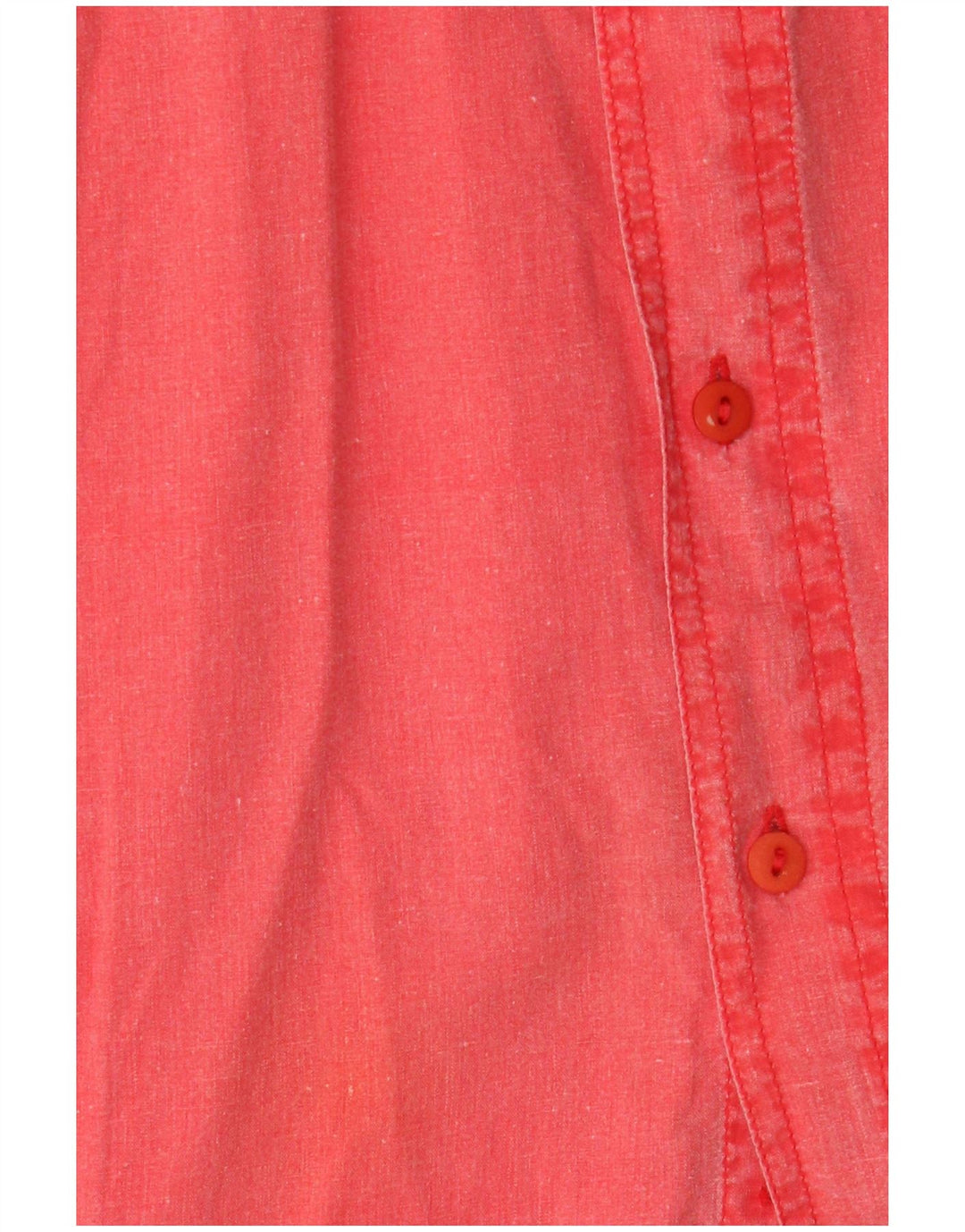 Vintage Herre Relaxed Fit skjorte Stor Pink Bomuld