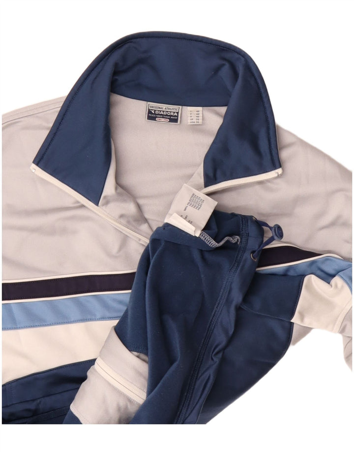Diadora Herre træningsdragt Topjakke UK 36 Small Off White Polyester