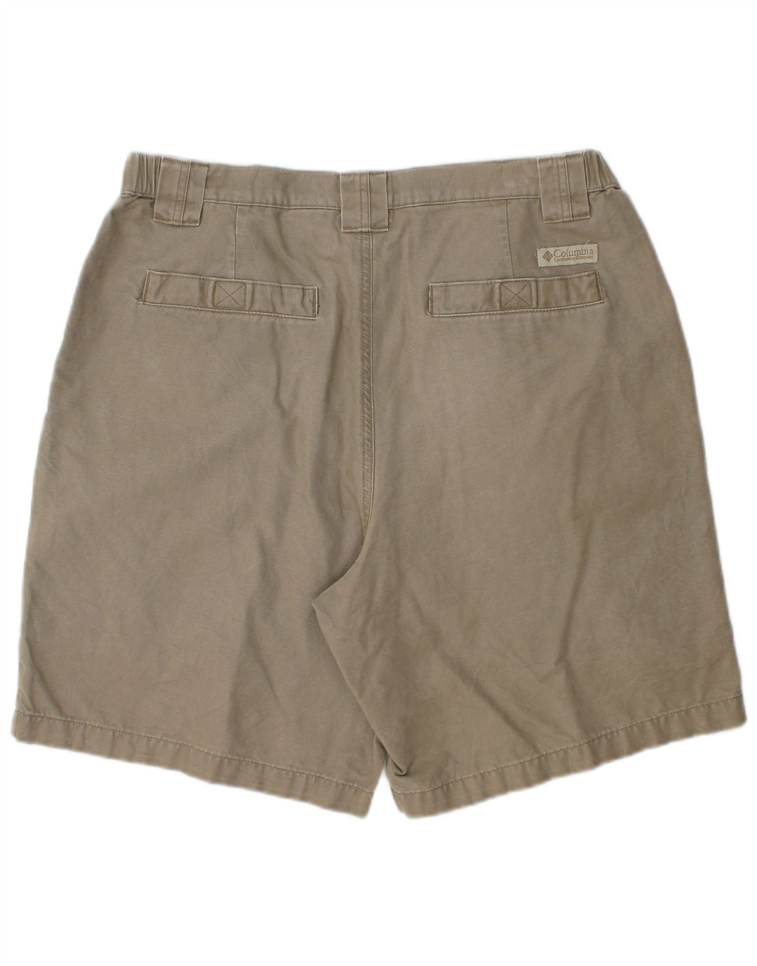 Columbia Herre Cargo Shorts W34 Large Khaki Bomuld