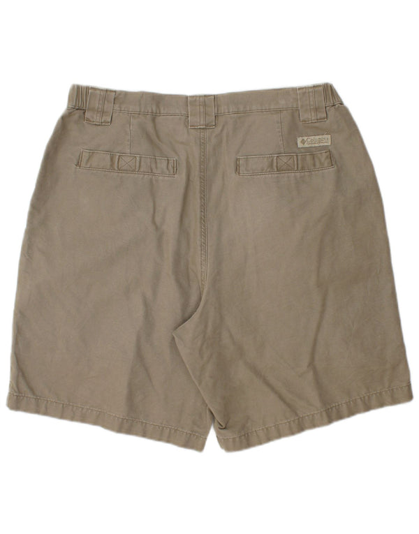 Columbia Herre Cargo Shorts W34 Large Khaki Bomuld