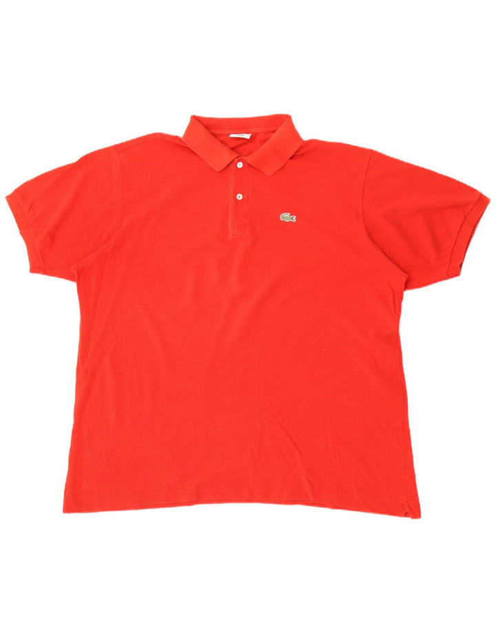 Lacoste Herre poloskjorte str. 7 2XL Rød Bomuld