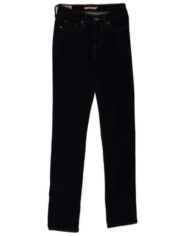 Levi's Womens 312 Shaping Slim Jeans W25 L32 Marineblå