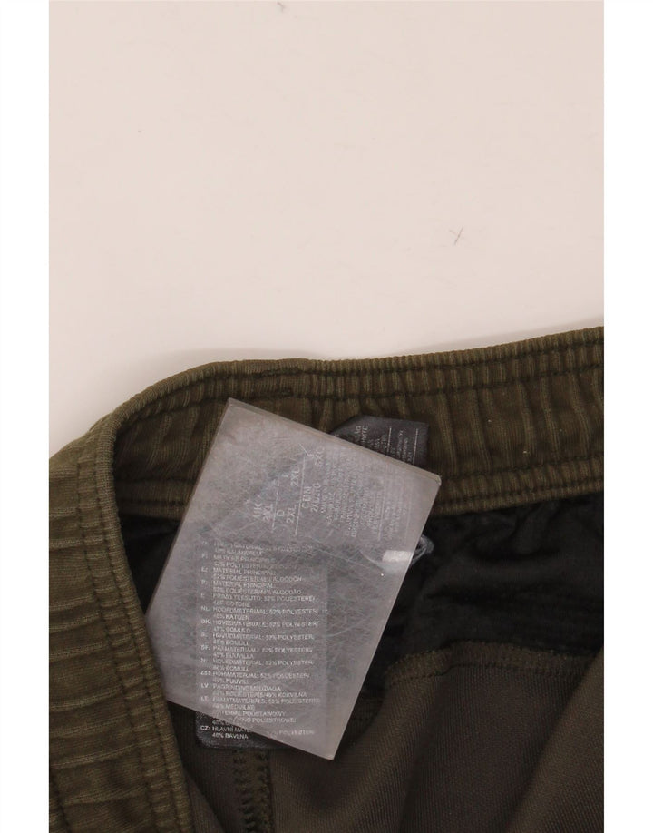 ADIDAS Træningsdragt til mænd Joggers 2XL Khaki Colourblock Polyester