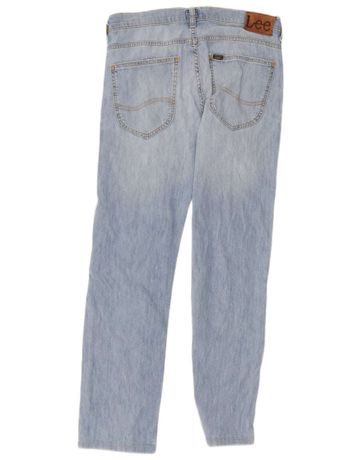 Lee Dame Slim Jeans W31 L34 Blå Bomuld