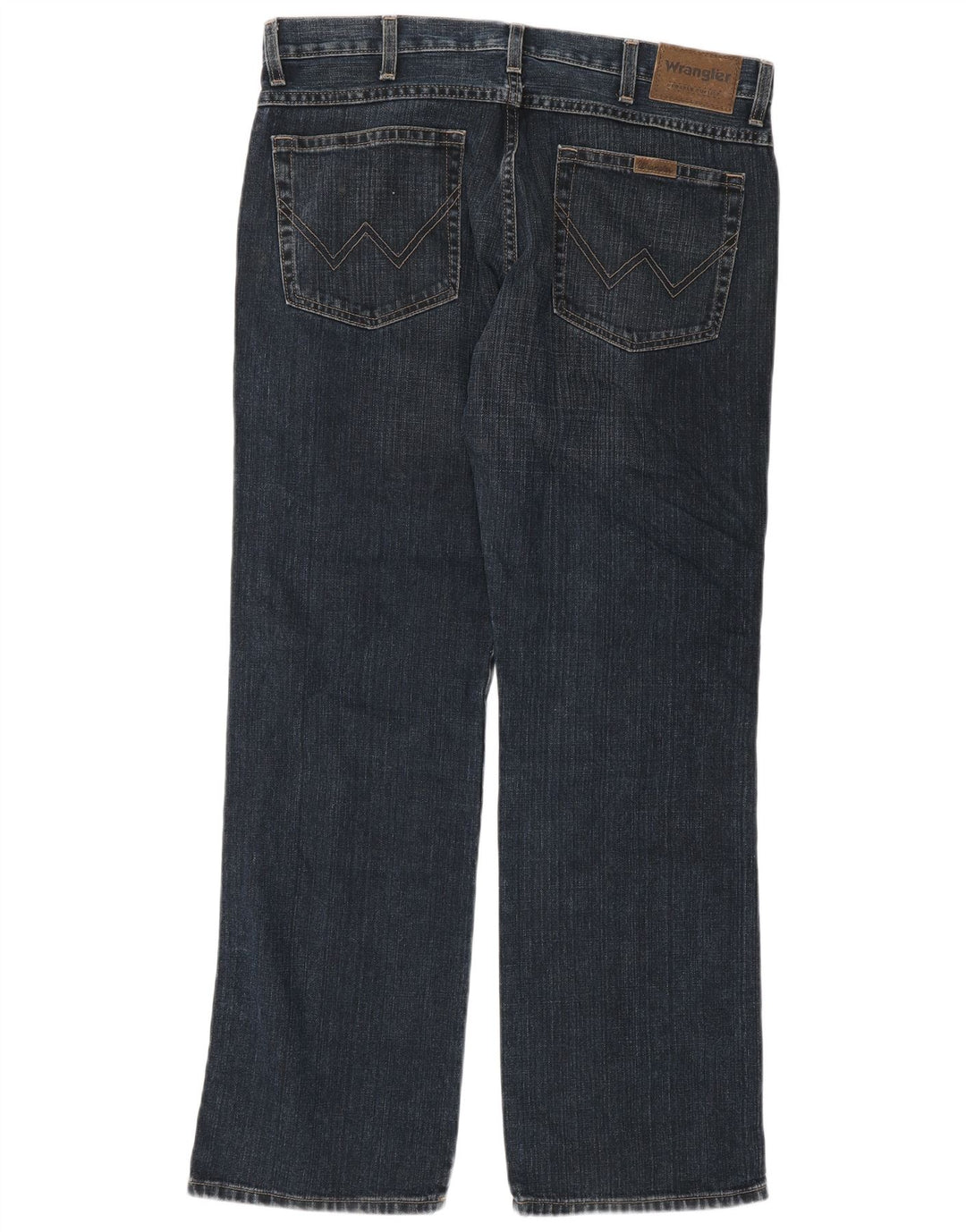 Wrangler Herre Bootcut Jeans W34 L32 Blå Bomuld