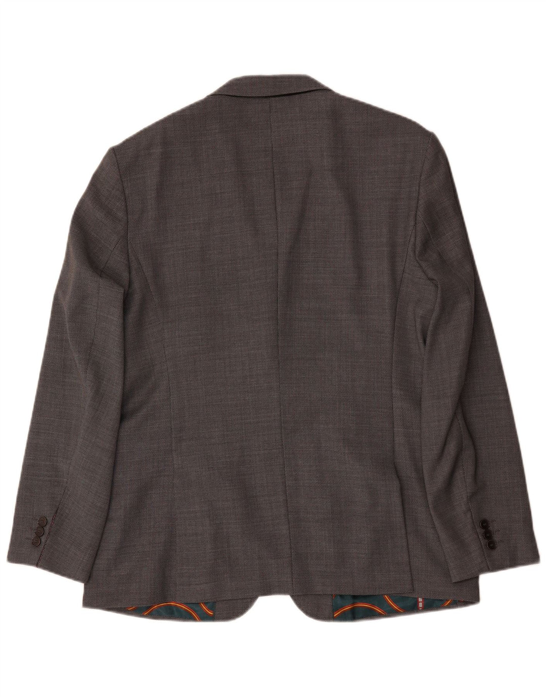 Ted Baker Herre Regular Fit 2-knaps blazerjakke UK 44 2XL Grå uld