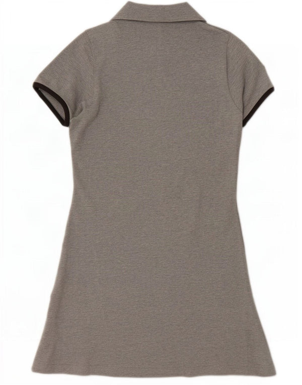 Champion Dame Polo Dress UK 12 Medium Grey Bomuld