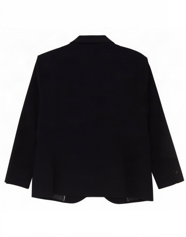 Marks & Spencer Dame Standard 1 Knap Blazer Jakke UK 22 3XL Navy Blue
