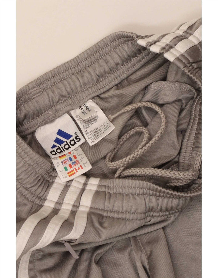 Adidas Pigetræningsbukser 9-10 år Grå Colourblock Polyester