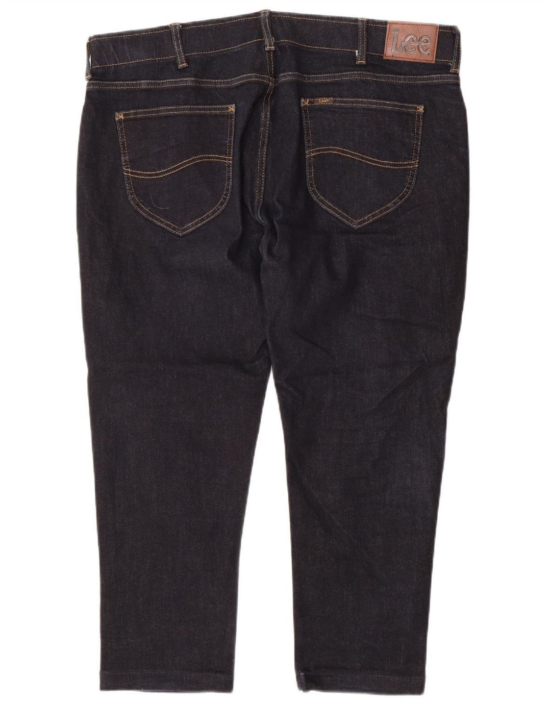 Lee Herre Straight Tapered Jeans W38 L26 Navy Blue