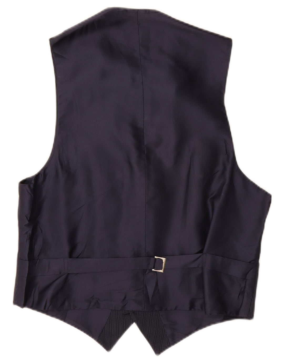 Vintage herrevest lille marineblå nålestribe