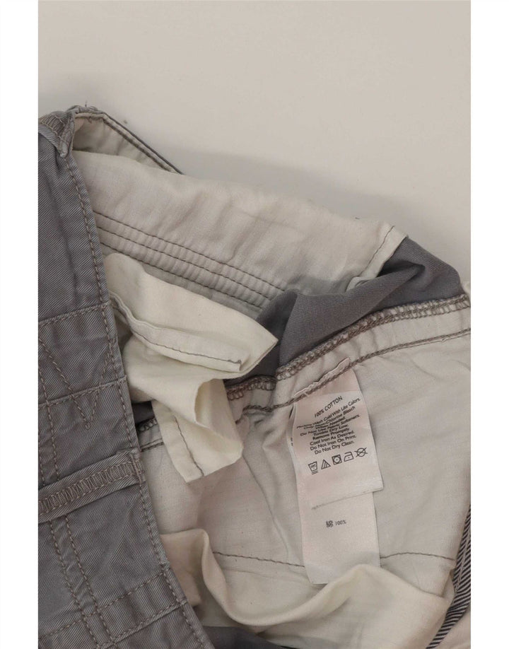 Eddie Bauer Kvinders Chino Shorts US 8 Medium W30 Grå Bomuld