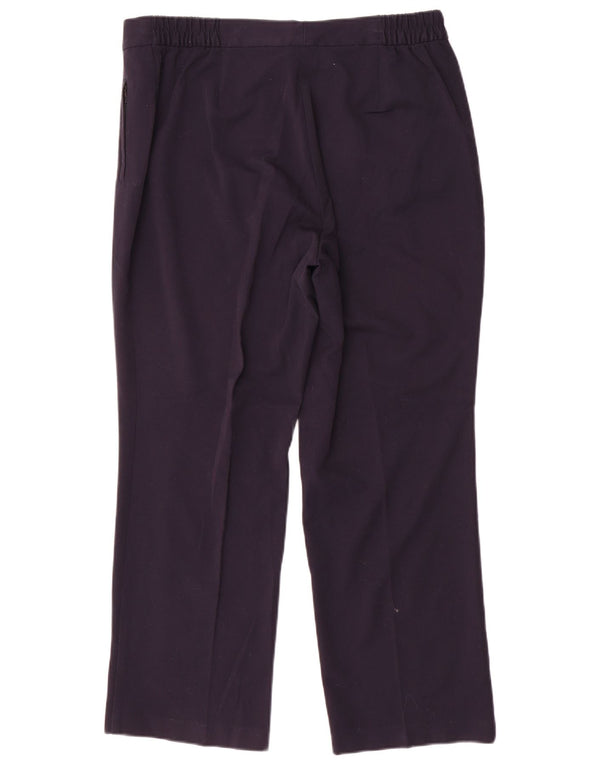 Marks & Spencer Dame Casual Bukser UK 16 Large W34 L28 Navy Blue