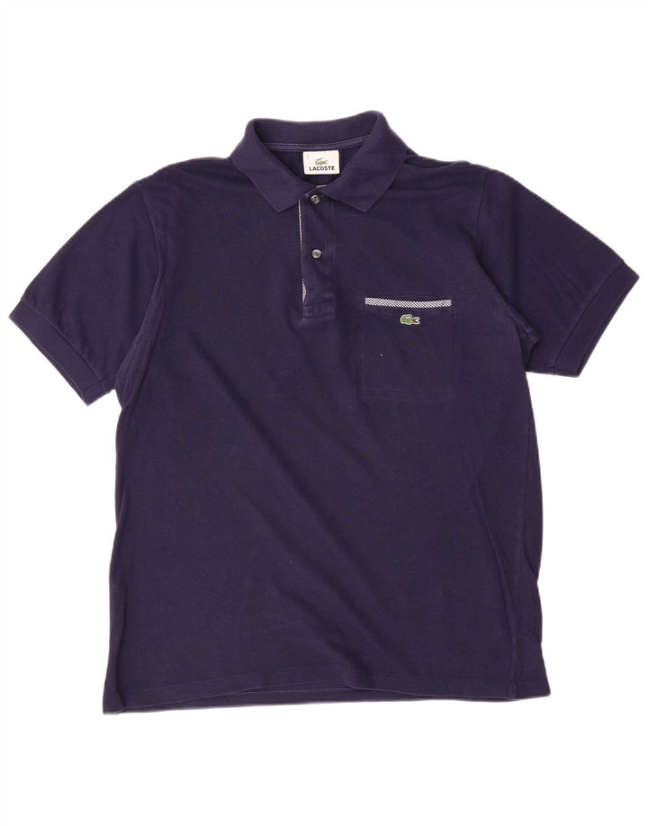 Lacoste herre poloskjorte str. 3 Lille marineblå bomuld