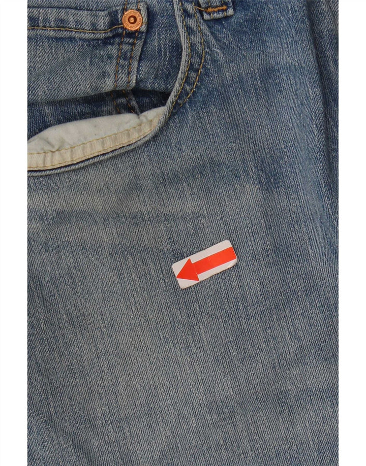 Levi's Mens 512 Slim Jeans W34 L32 Blue Cotton