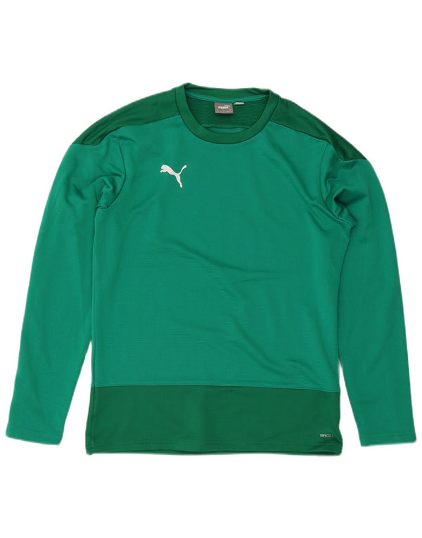 Puma Herre Top Langærmet Medium Grøn