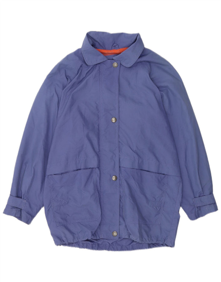 Brugi Dame Oversized Windbreaker Jacket IT 46 Large Blue