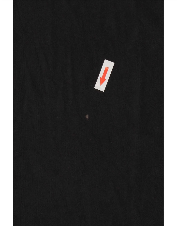Nike T-shirt top lille sort bomuld til mænd