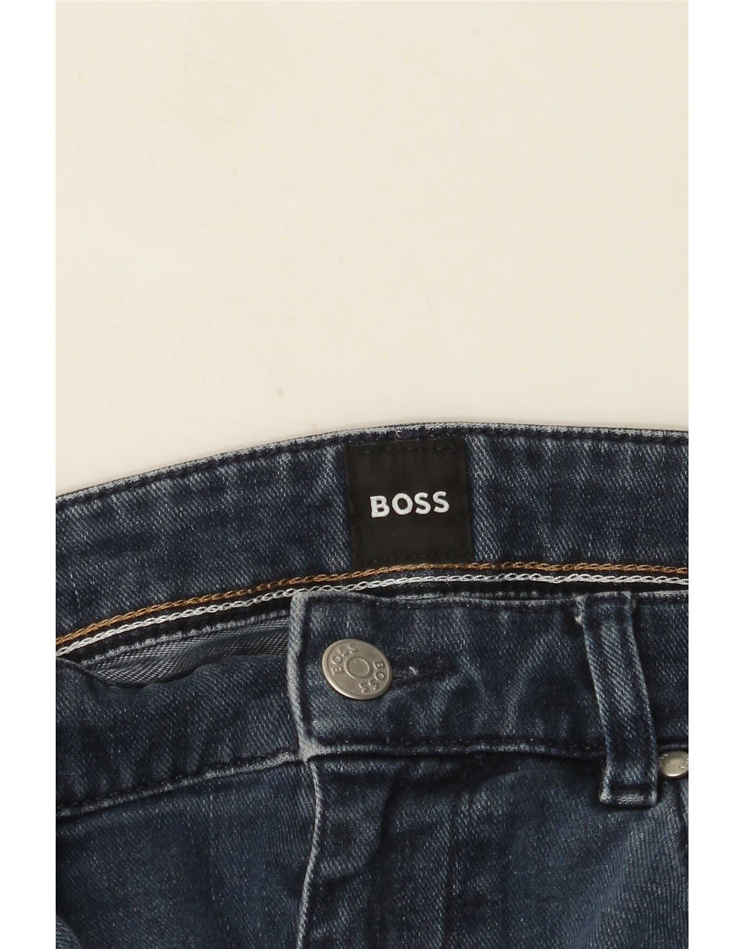 Hugo Boss Slim Jeans til mænd W32 L30 Marineblå