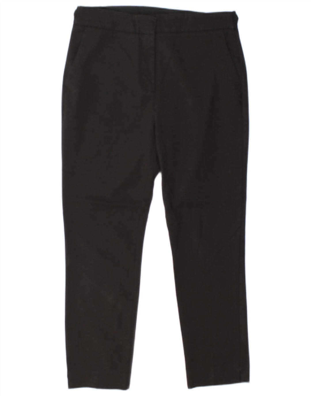 ZARA Dame Slim Casual Bukser Large W32 L26 Sort
