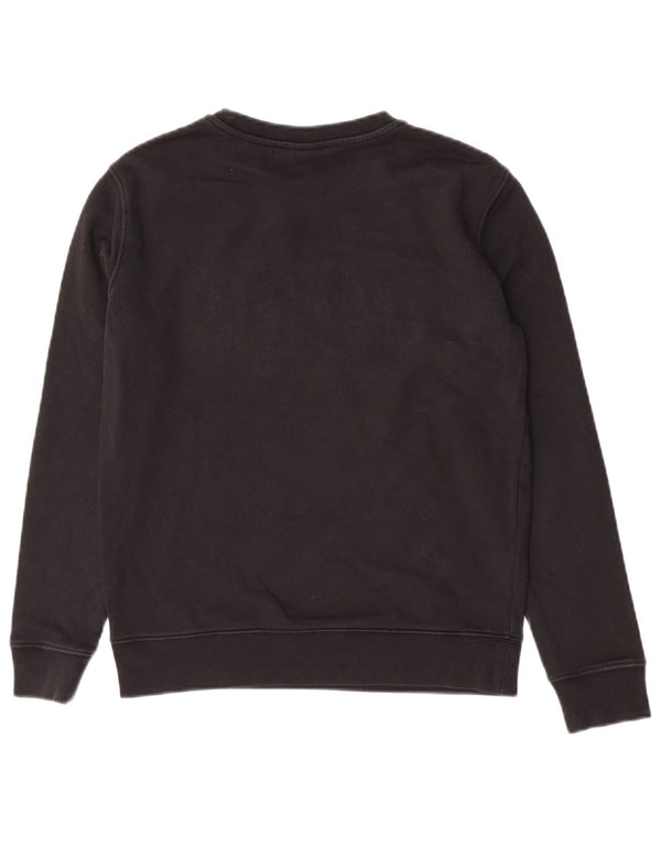 Hugo Boss Girls Grafisk Sweatshirt Jumper 13-14 år Lille sort bomuld