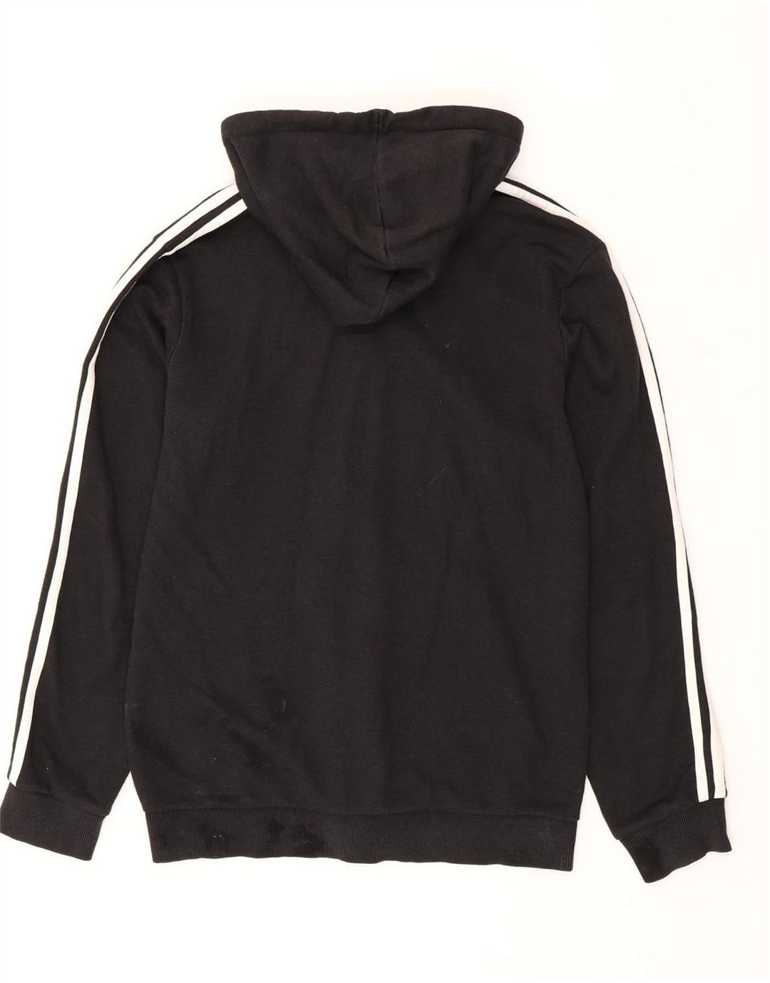 Adidas Hættetrøje med lynlås til mænd mellem sort bomuld