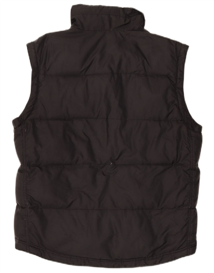 BEDSTE FIRMA Dame Oversized Polstret Gilet UK 14 Large Black