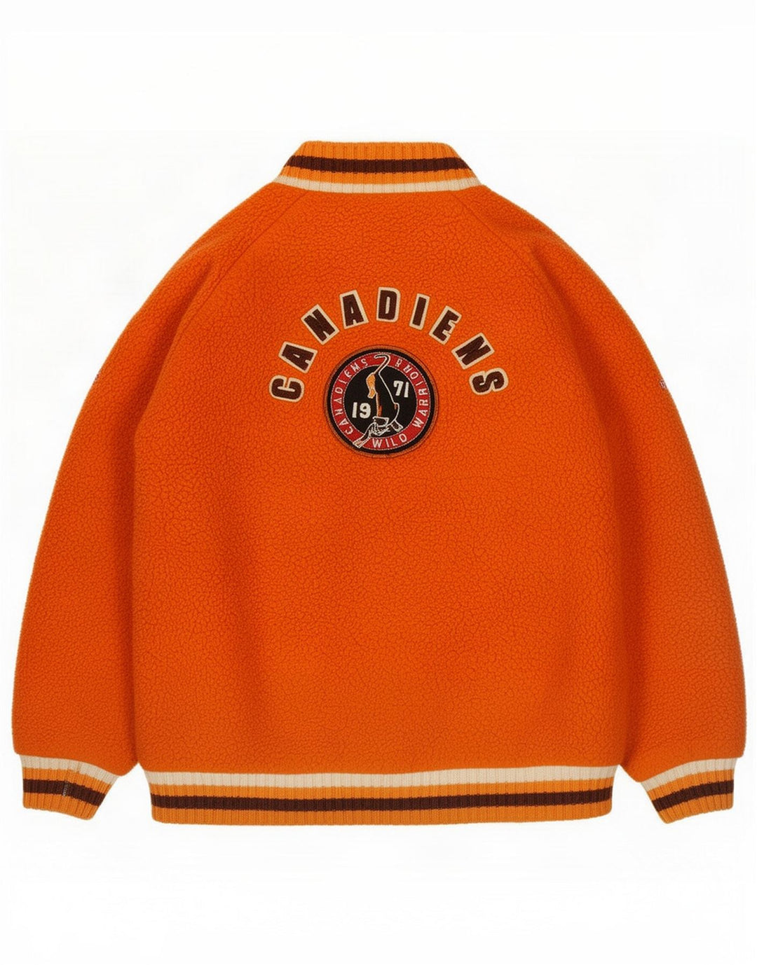 Canadiens drenge fleecejakke 9-10 år Orange polyester