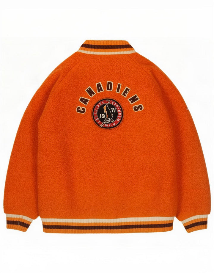 Canadiens drenge fleecejakke 9-10 år Orange polyester