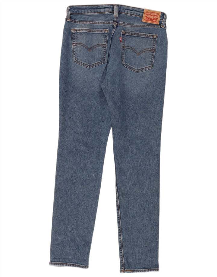 Levi's Dame Super Low Skinny Jeans W28 L30 Blå Bomuld